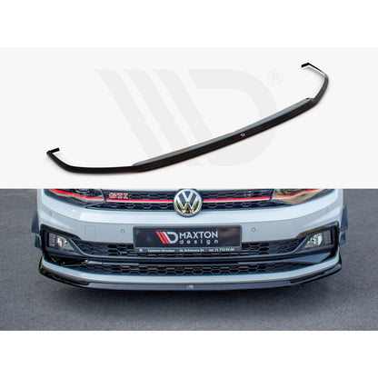 Maxton Design Street Plus Front Splitter V3 - VW Polo GTI Mk6 (AW)