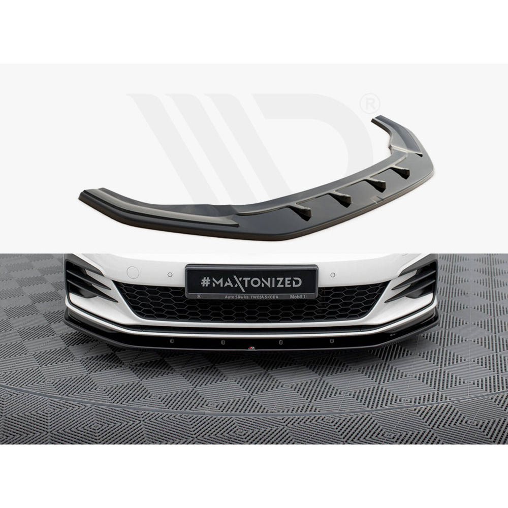 Maxton Design Street Plus Front Splitter V1 - VW Golf GTI Mk7.5