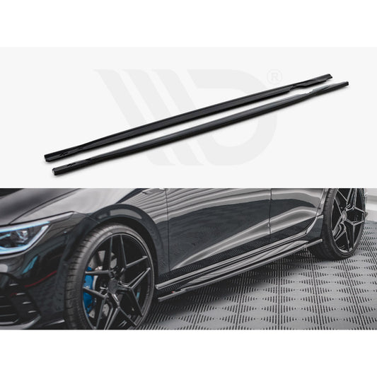 Maxton Design Street Plus Side Skirt Diffusers V1 - VW Golf R Mk8