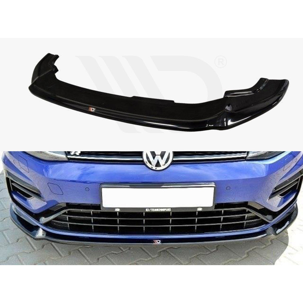 Maxton Design Street Plus Front Splitter V3 - VW Golf R Mk7.5