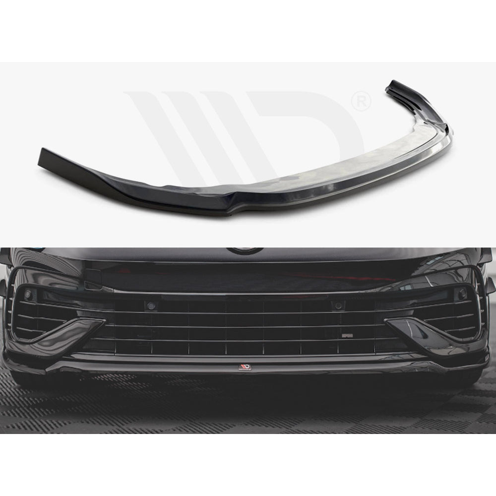 Maxton Design Street Plus Front Splitter V6 - VW Golf R Mk8