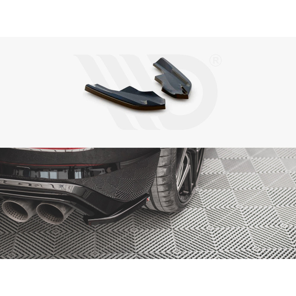 Divisores laterales traseros Maxton Design Street Plus V4 - VW Golf R Mk8