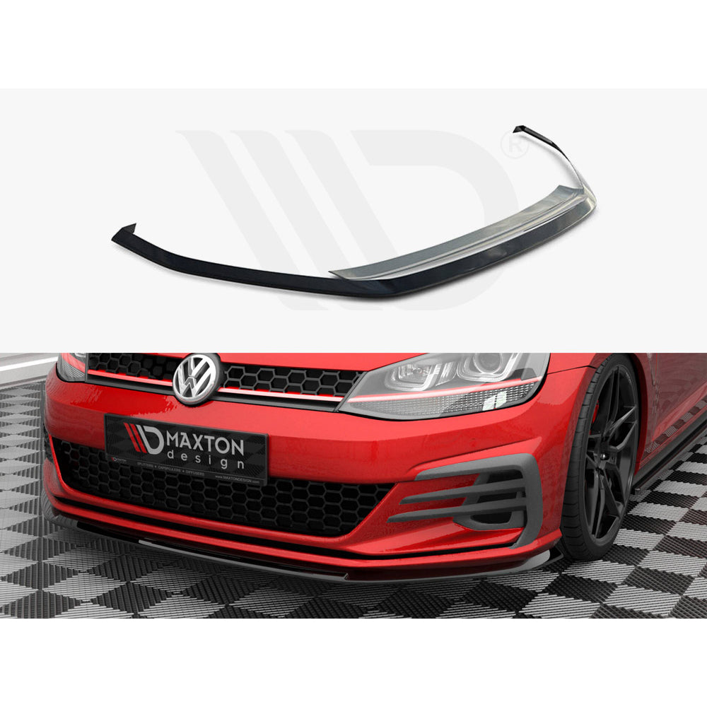 Maxton Design Street Plus Front Splitter V3 - VW Golf GTI Mk7.5