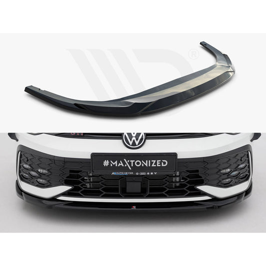 Maxton Design Street Plus Front Splitter V4 - VW Golf GTI Mk8.5