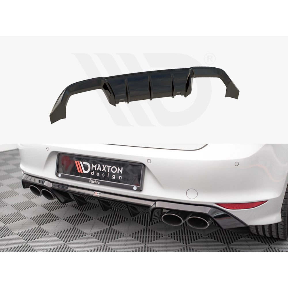 Maxton Design Street Plus Rear Valance - VW Golf R Mk7
