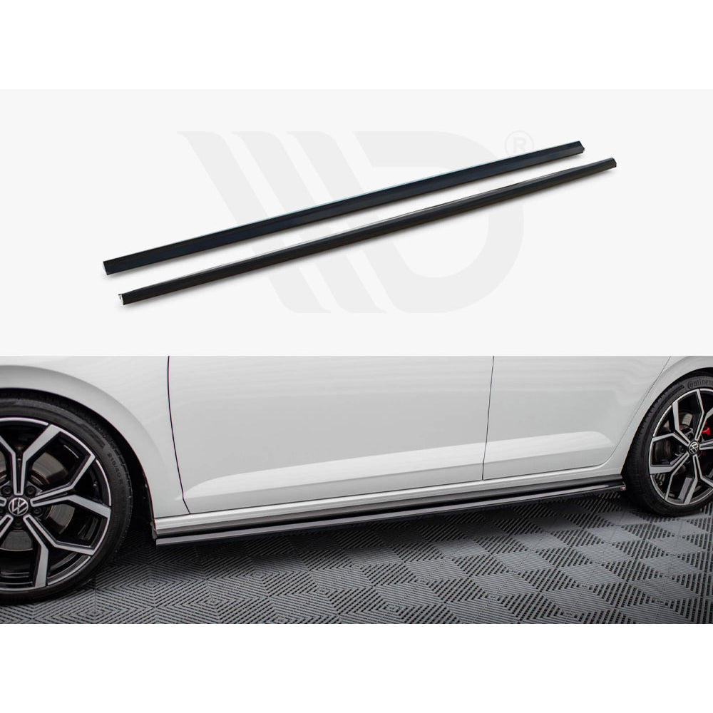 Difusores de faldones laterales Maxton Design Street Plus - VW Polo GTI Mk6.5 (BZ) Facelift