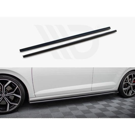 Maxton Design Street Plus Side Skirt Diffusers - VW Polo GTI Mk6.5 (BZ) Facelift