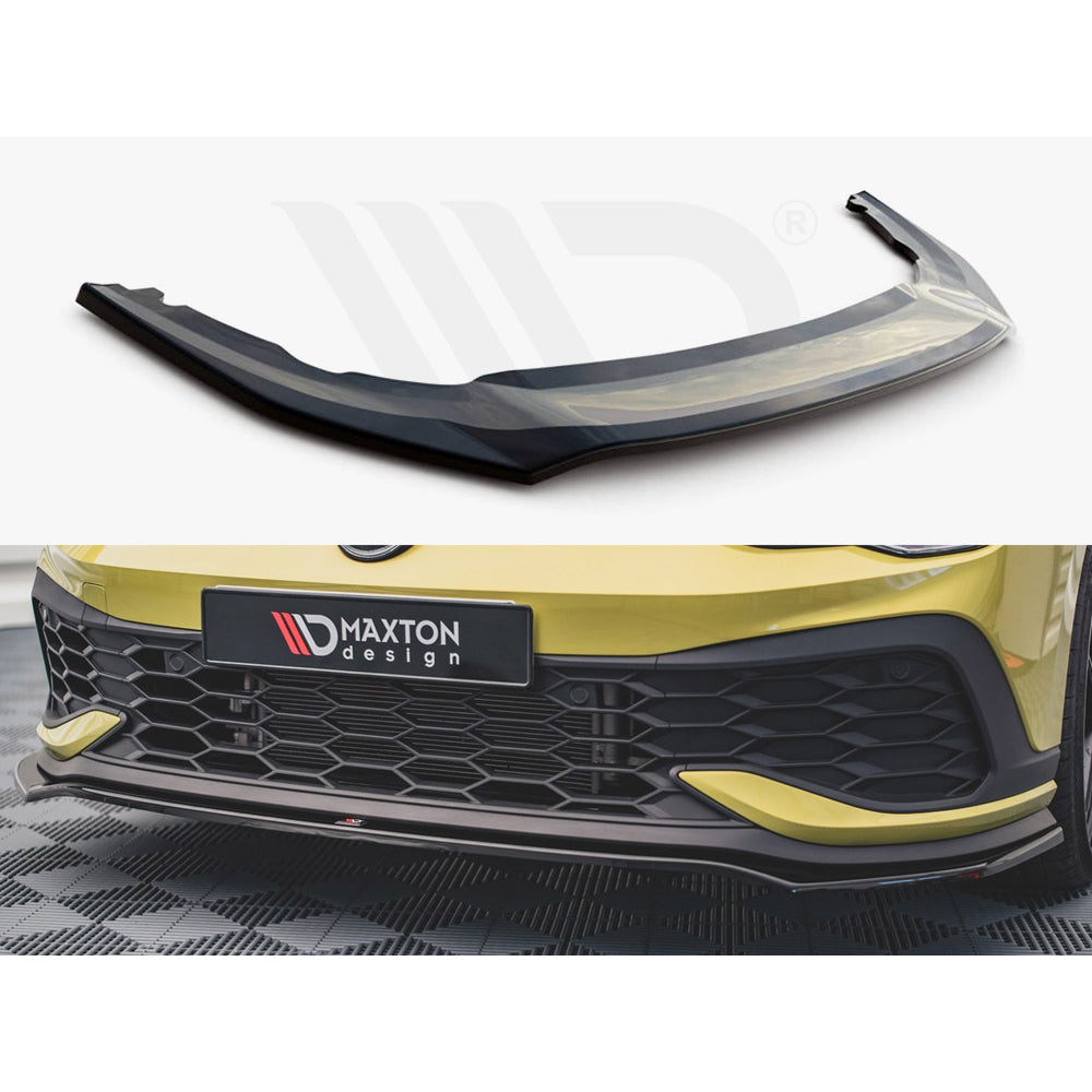 Maxton Design Street Plus Front Splitter V3 - VW Golf GTI Mk8 Clubsport