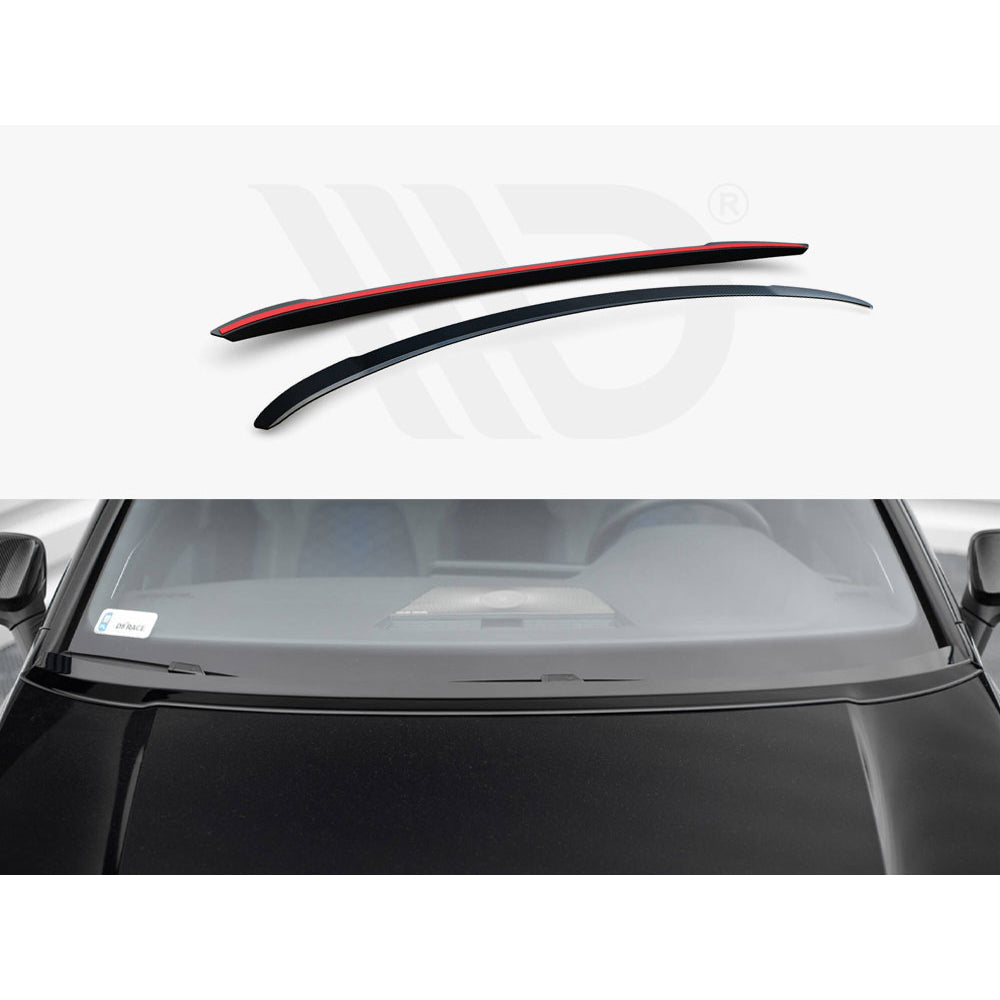 Maxton Design Street Plus Bonnet Extension - VW Golf R Mk8