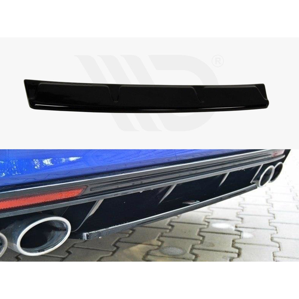 Maxton Design Street Plus Central Rear Splitter - VW Golf R Mk7 Estate