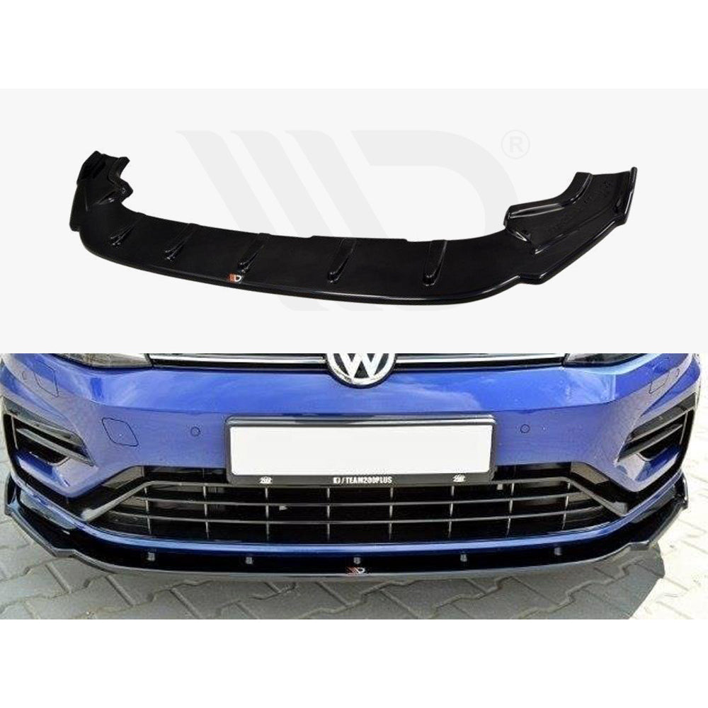 Maxton Design Street Plus Front Splitter V1 - VW Golf R Mk7.5