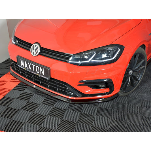 Maxton Design Street Plus Front Splitter V6 - VW Golf R Mk7.5