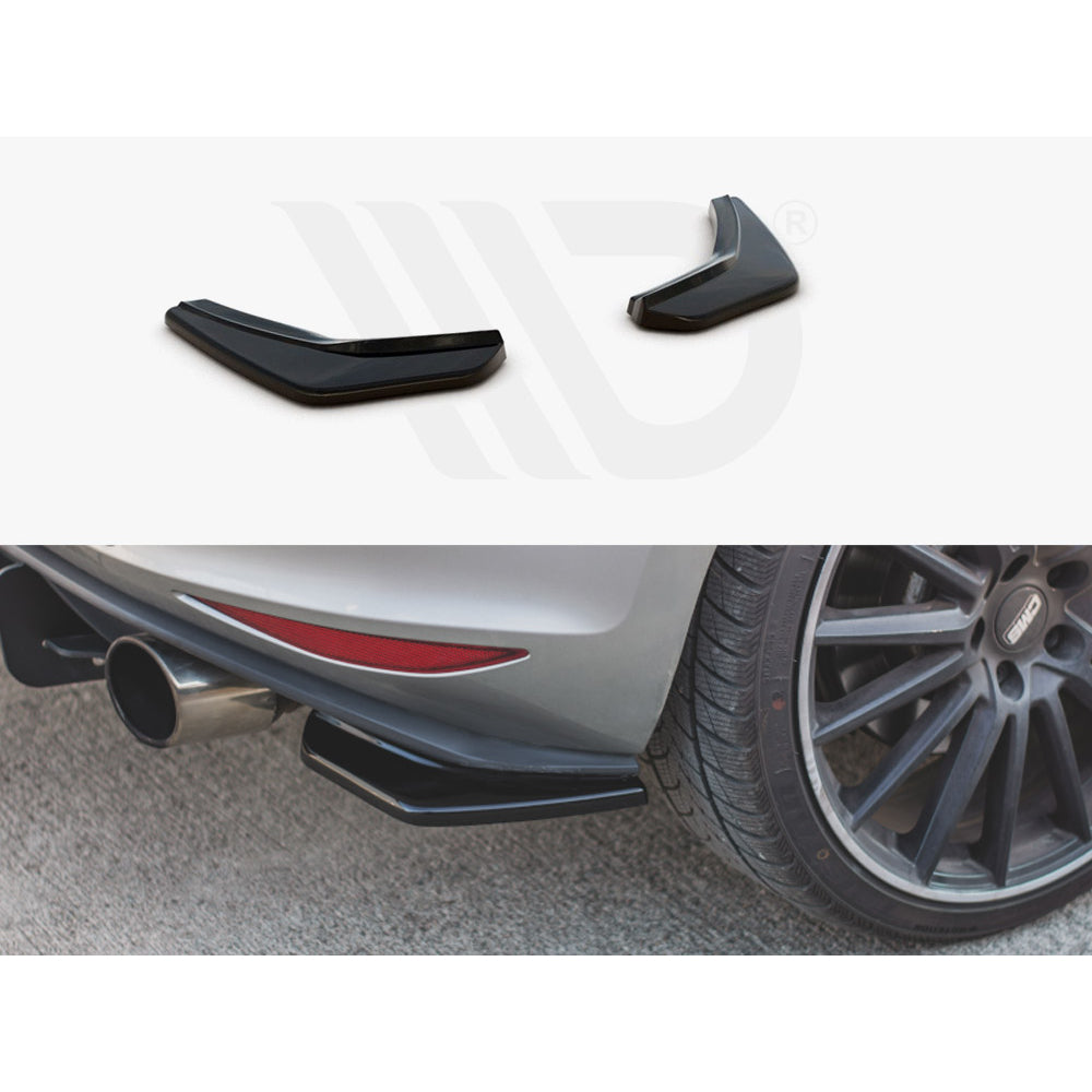 Maxton Design Street Plus Rear Side Splitters V2 - VW Golf GTI Mk7