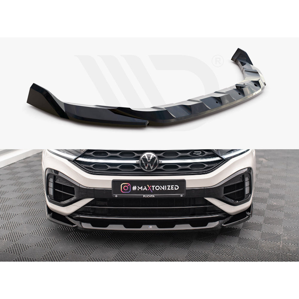 Divisor delantero Maxton Design Street Plus V2 - VW T-Roc R Facelift