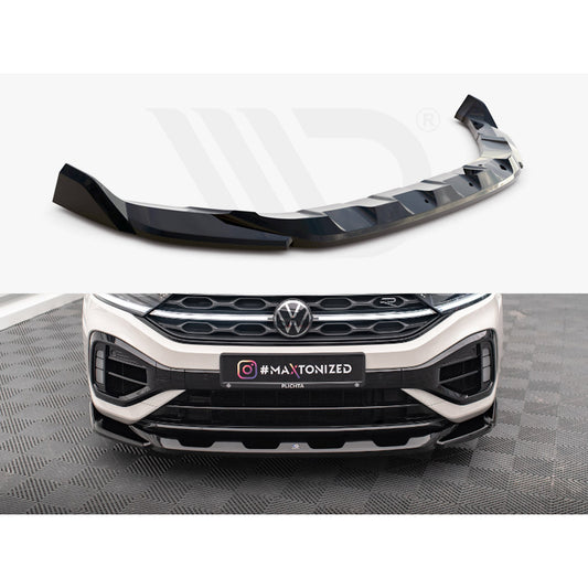 Maxton Design Street Plus Front Splitter V2 - VW T-Roc R Facelift