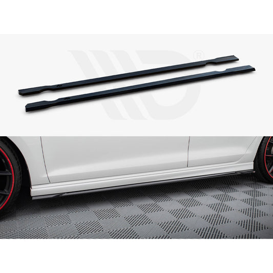 Maxton Design Street Plus Side Skirt Diffusers V4 - VW Golf R Mk7