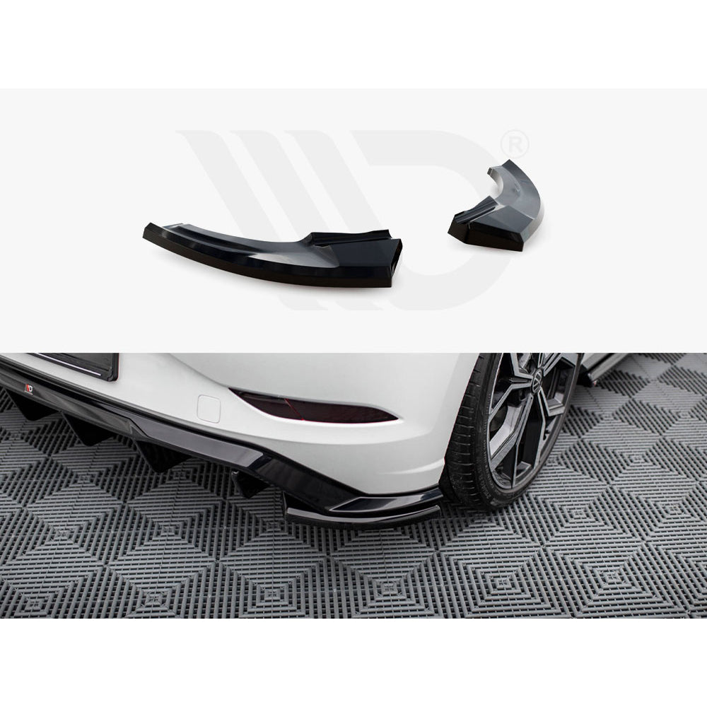 Maxton Design Street Plus Rear Side Splitters - VW Polo GTI Mk6.5 (BZ) Facelift