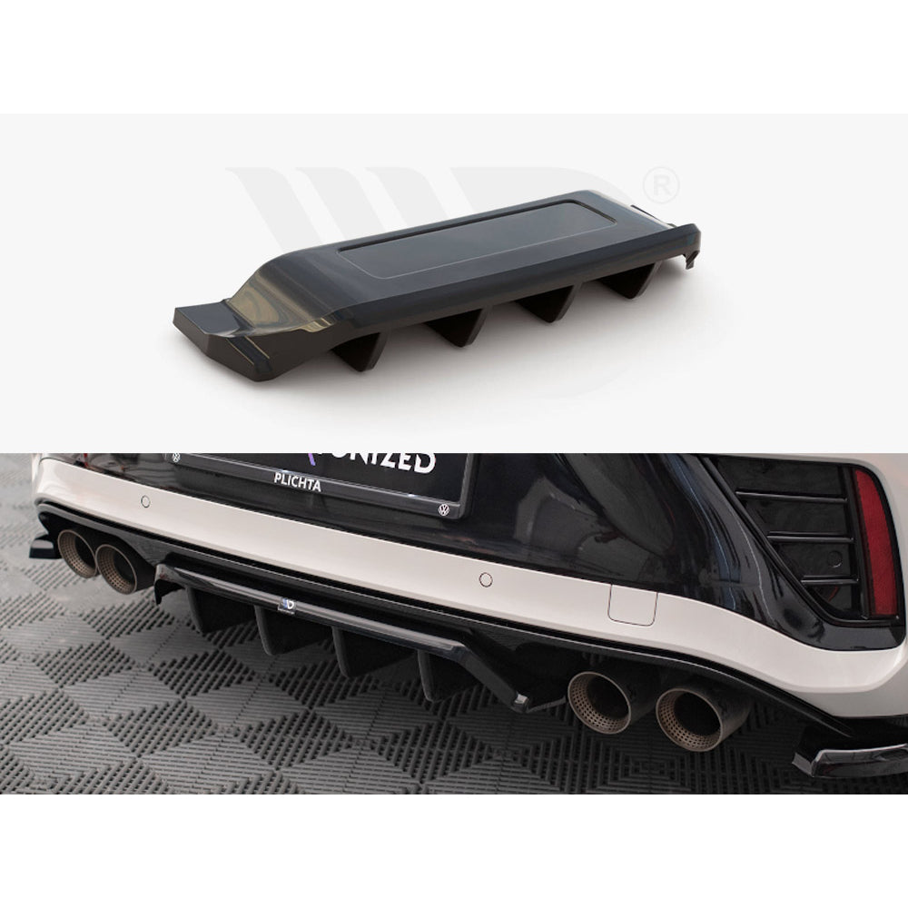 Divisor trasero central Maxton Design Street Plus - VW T-Roc R Facelift