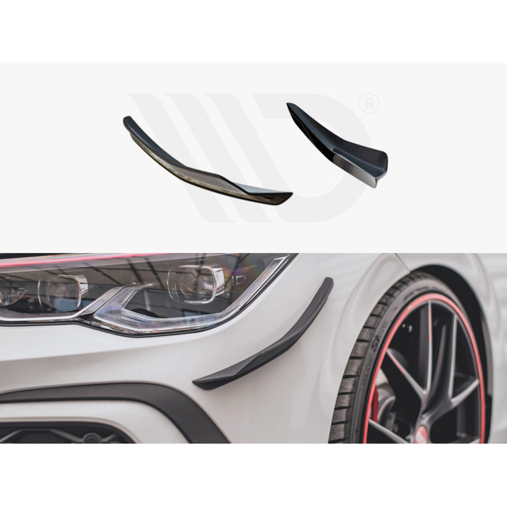 Maxton Design Street Plus Front Canards - VW Golf GTI Mk8