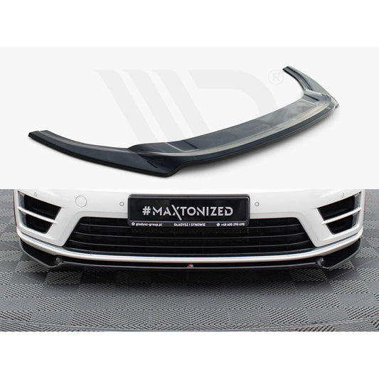 Maxton Design Street Plus Front Splitter V2 - VW Golf R Mk7