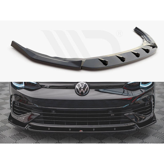 Maxton Design Street Plus Front Splitter V2 - VW Golf R Mk8