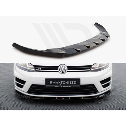 Maxton Design Street Plus Front Splitter V5 - VW Golf R Mk7