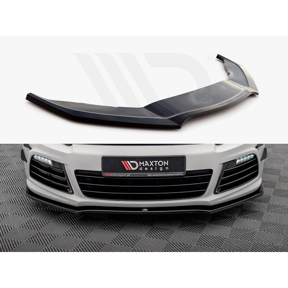 Maxton Design Street Plus Front Splitter V2 - VW Scirocco R