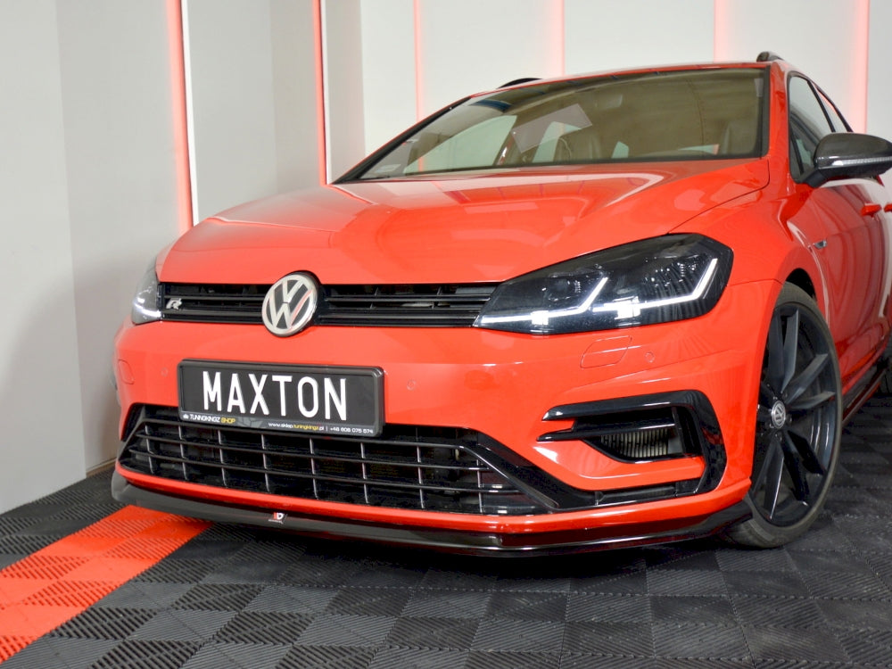 Maxton Design Street Plus Front Splitter V6 - VW Golf R Mk7.5