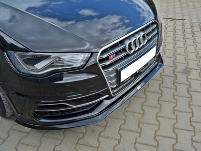 Maxton Design Street Plus Front Splitter V3 - Audi S3 8V Hatchback/Sportback