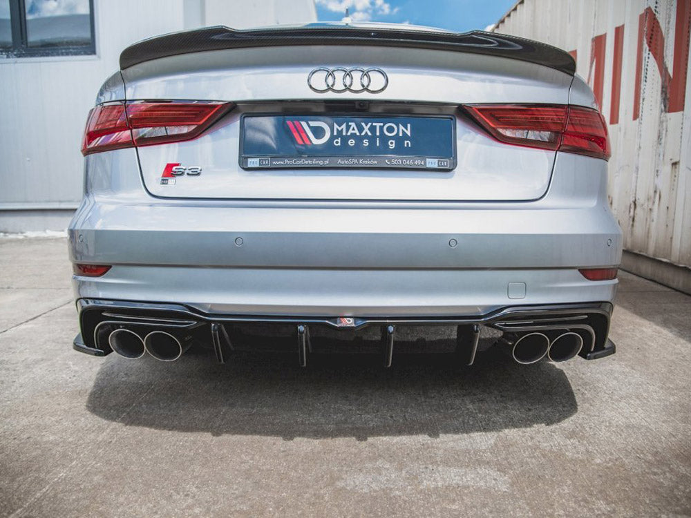 Maxton Design Street Plus Rear Valance - Audi S3 8V Saloon Facelift