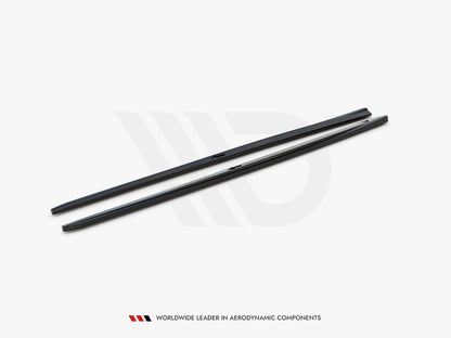 Maxton Design Street Plus Side Skirt Diffusers V2 - Audi S3 8V Saloon Facelift