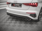 Maxton Design Street Plus Central Rear Splitter - Audi S3 8Y Sportback