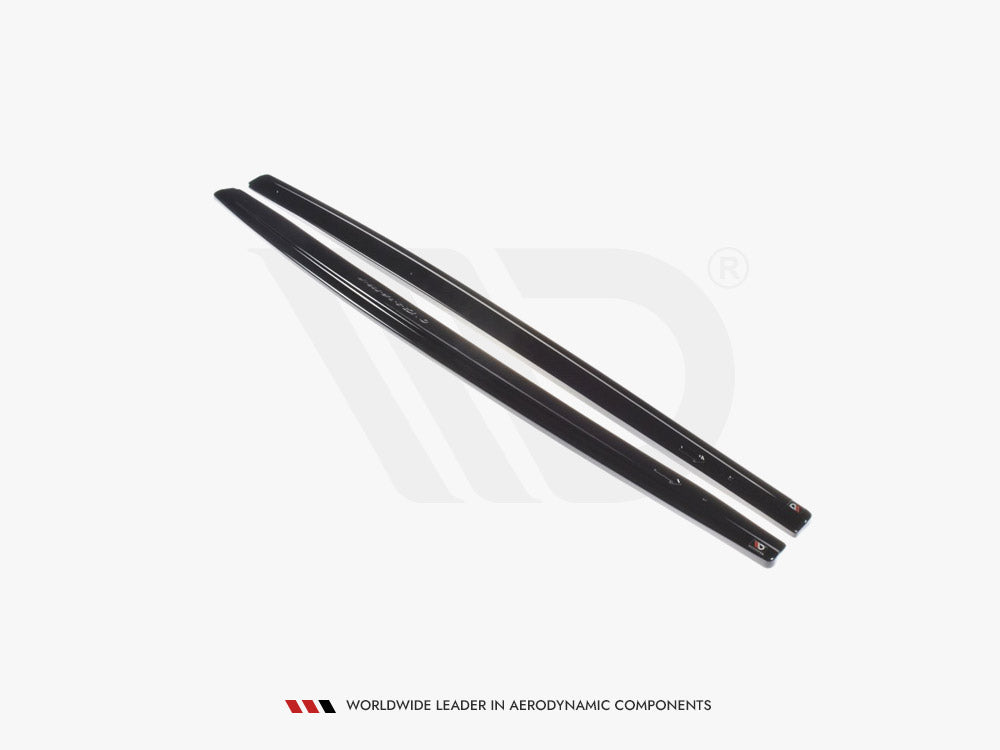 Maxton Design Street Plus Side Skirt Diffusers V1 - Audi RS3 8V Saloon Facelift