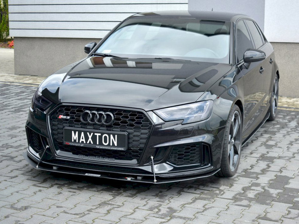 Maxton Design Racing Front Splitter V1 - Audi RS3 8V.2 Sportback