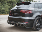 Maxton Design Street Plus Rear Valance V2 - Audi RS3 8V Sportback Facelift