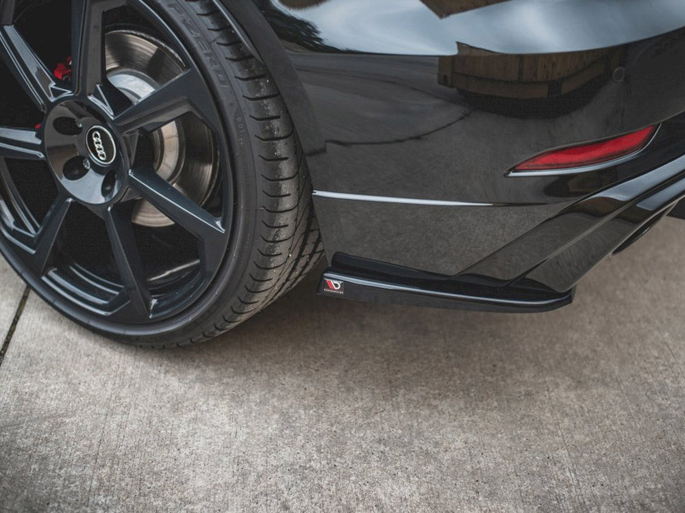 Maxton Design Street Plus Rear Side Splitters V2 - Audi RS3 8V Sportback Facelift