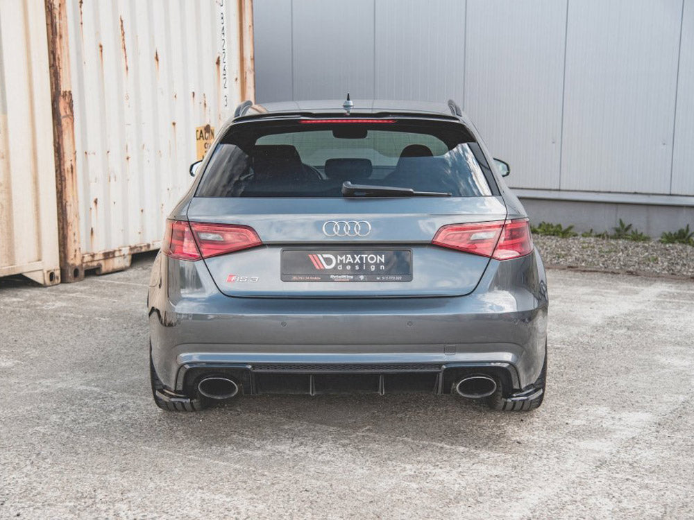 Maxton Design Street Plus Rear Side Splitters V1 - Audi RS3 8V Sportback