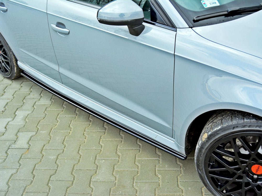 Maxton Design Street Plus Side Skirt Diffusers - Audi RS3 8V Sportback