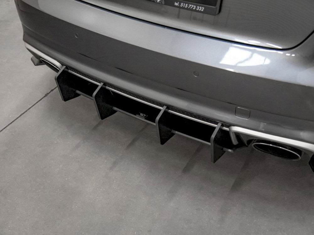 Maxton Design Street Pro Rear Diffuser V2 - Audi RS3 8V Sportback