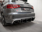Maxton Design Street Pro Rear Diffuser V2 - Audi RS3 8V Sportback