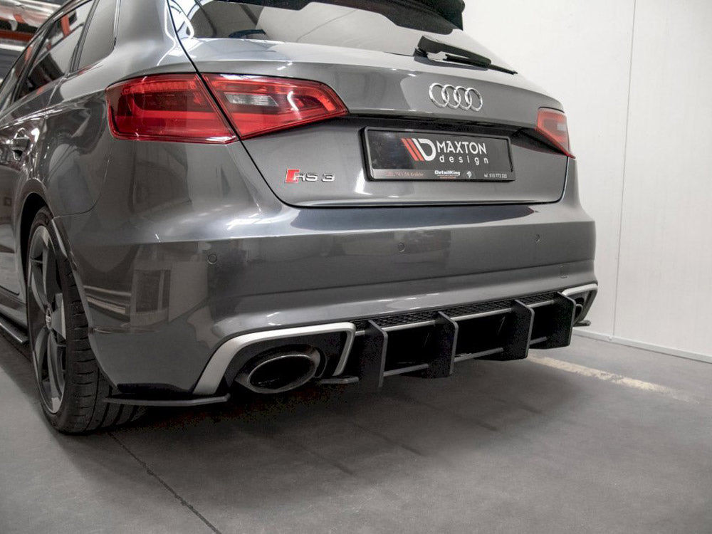 Maxton Design Street Pro Rear Diffuser V2 - Audi RS3 8V Sportback