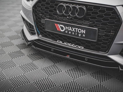 Maxton Design Street Plus Front Splitter V3 - Audi S4 B9