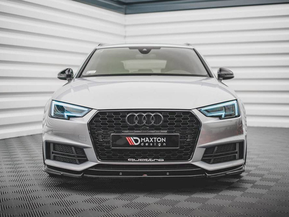 Maxton Design Street Plus Front Splitter V3 - Audi S4 B9