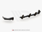 Difusor trasero Maxton Design Street Pro + aletas - VW Polo GTI Mk6 (AW)
