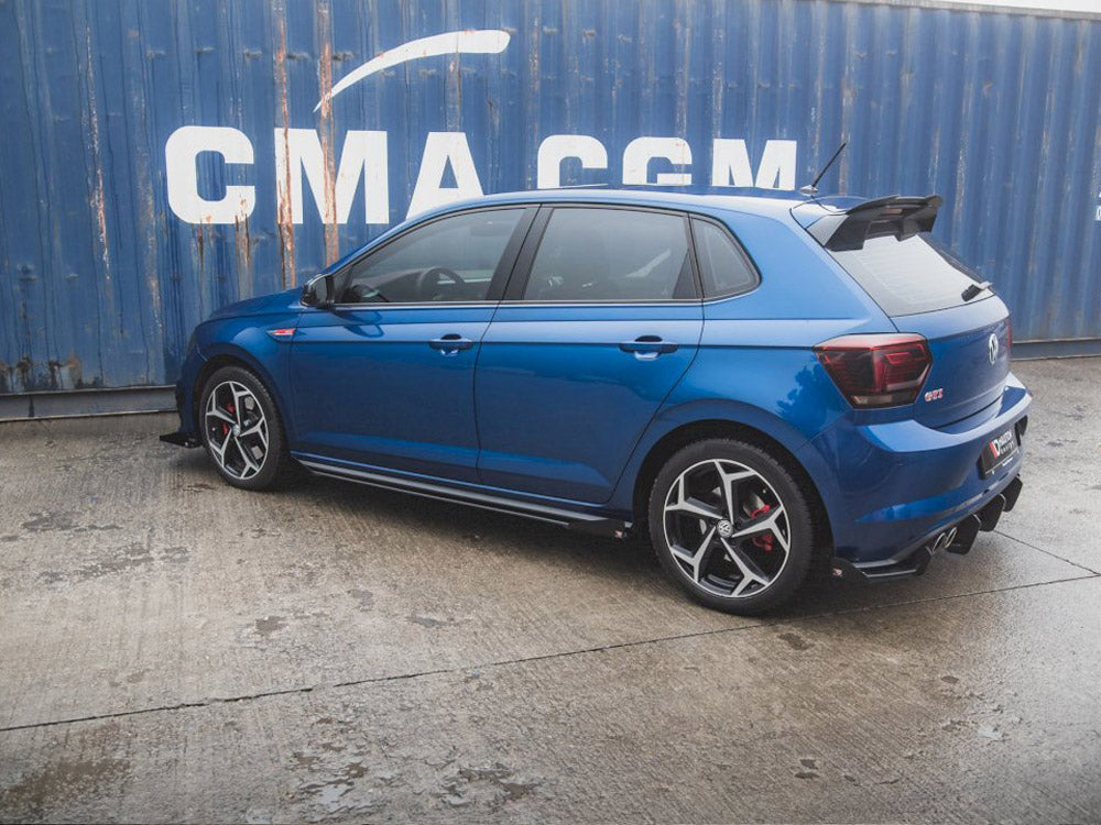 Diffuseurs et volets de jupes latérales Maxton Design Street Pro – VW Polo GTI Mk6 (AW)