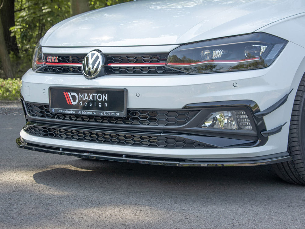 Maxton Design Street Plus Front Splitter V1 - VW Polo GTI Mk6 (AW)