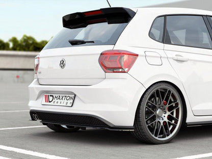 Maxton Design Street Plus Central Rear Splitter V2 - VW Polo GTI Mk6 (AW)