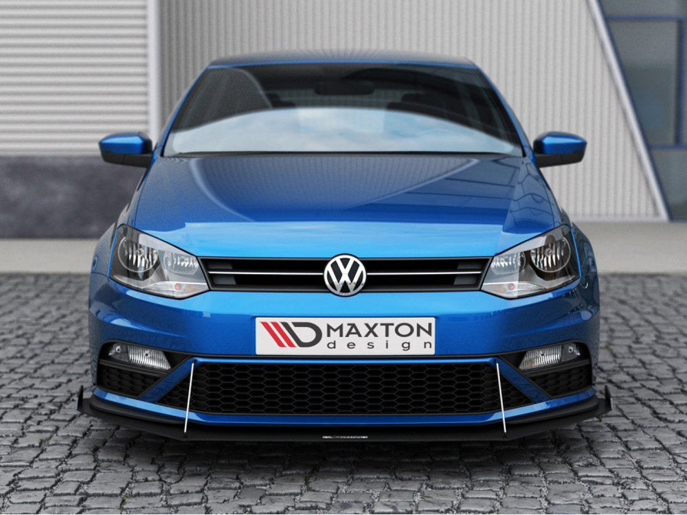 Divisor delantero Maxton Design Racing V2 - VW Polo GTI Mk5 (6C)
