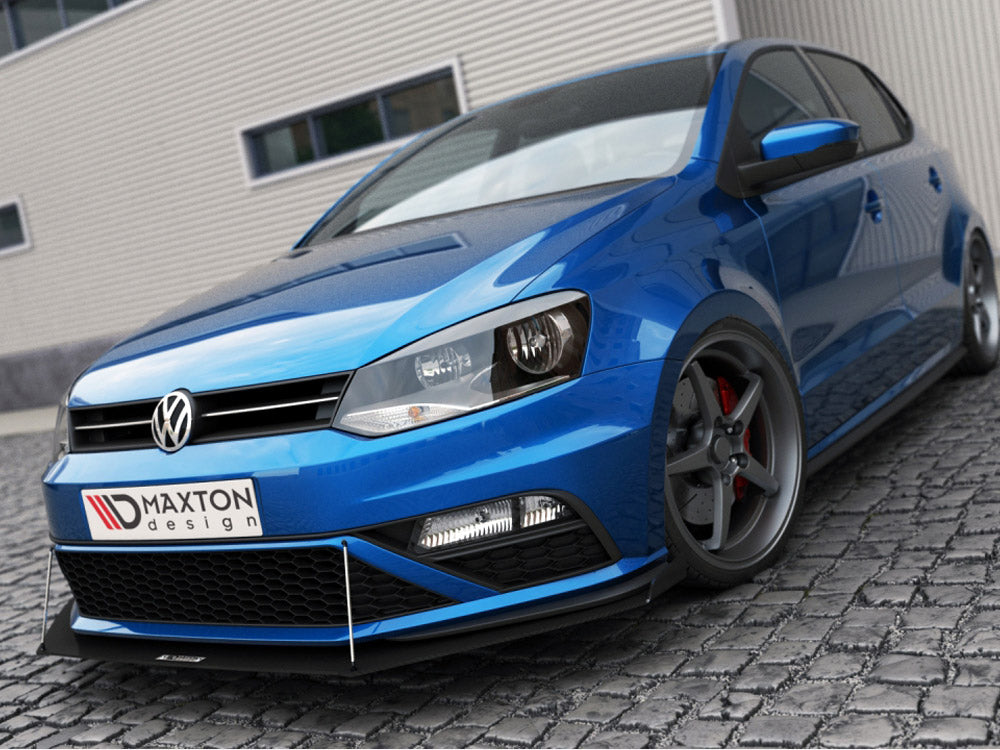 Divisor delantero Maxton Design Racing V2 - VW Polo GTI Mk5 (6C)