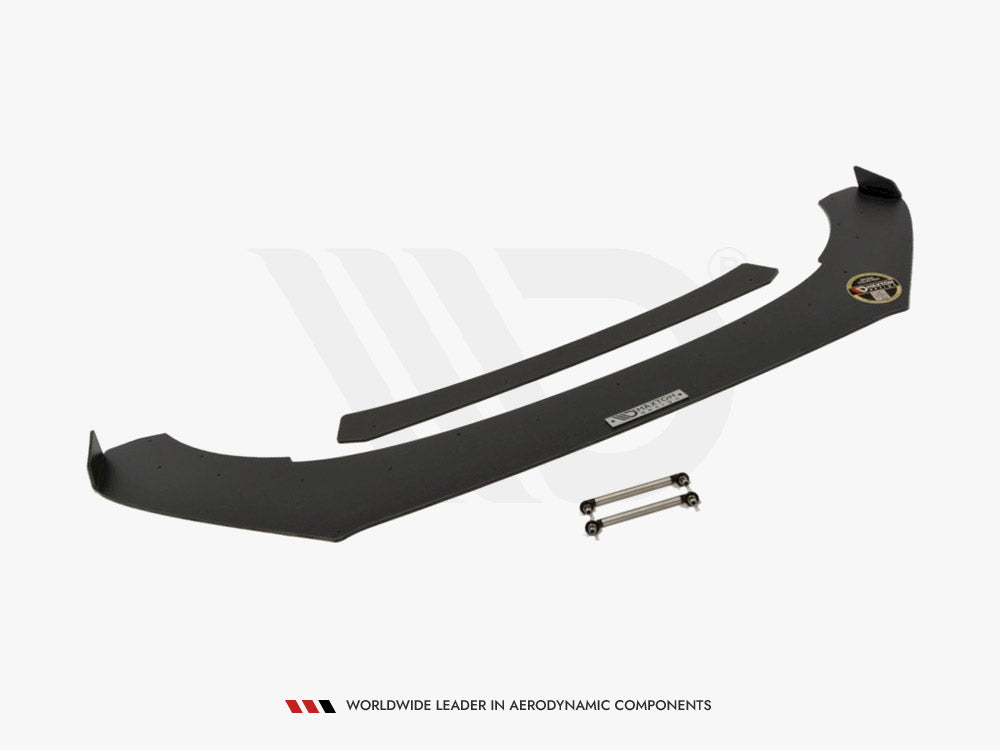 Maxton Design Racing Front Splitter V2 - VW Polo GTI Mk5 (6C)